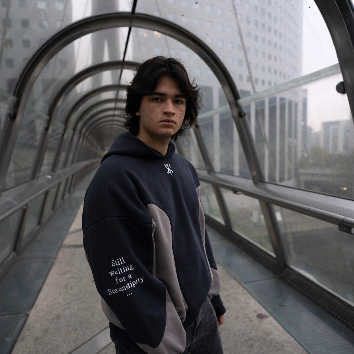 Athenes Hoodie (founder) - Ancient Grey